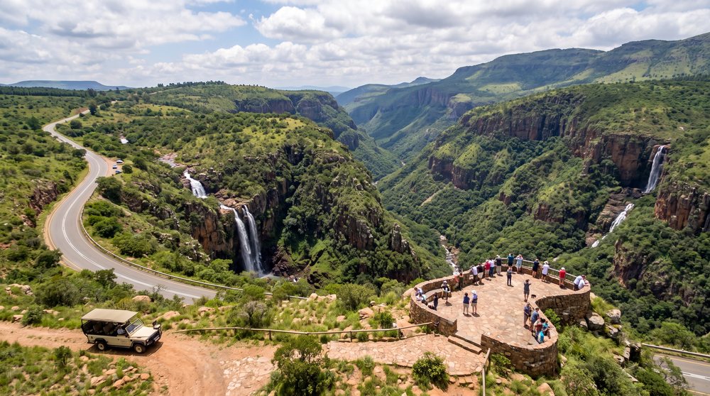 Waterfall viewpoint, Panorama Route