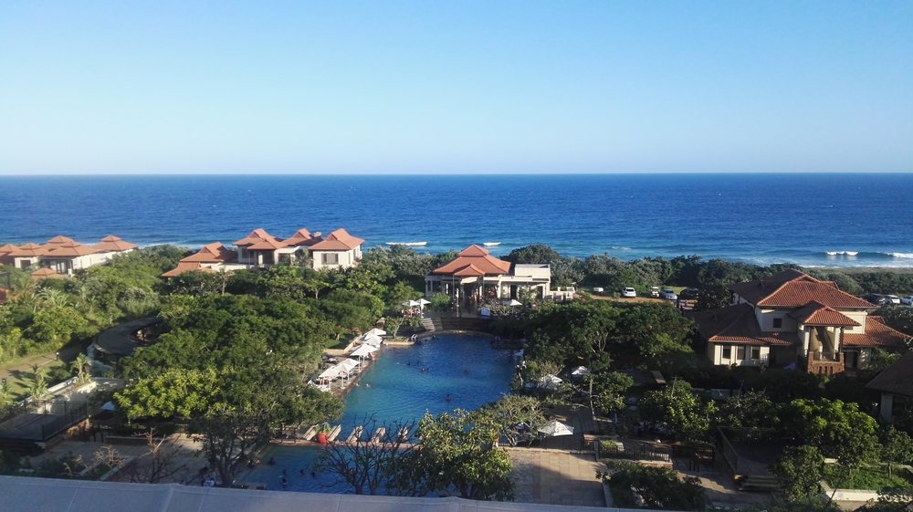 Zimbali Lakes resort pool overlooking the ocean, Ballito